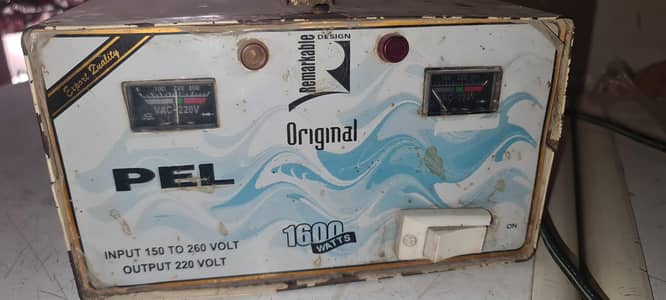 1600 watt stabiliser orginal no open