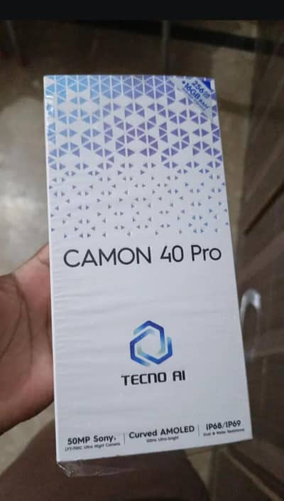 Tecno Camon 40 Pro 16+256 urgent sale nend mony