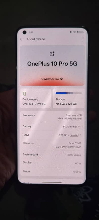 Oneplus 10 pro 5g  non pta