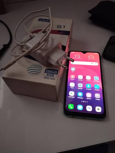 Vivo S1 with box charger 10/10