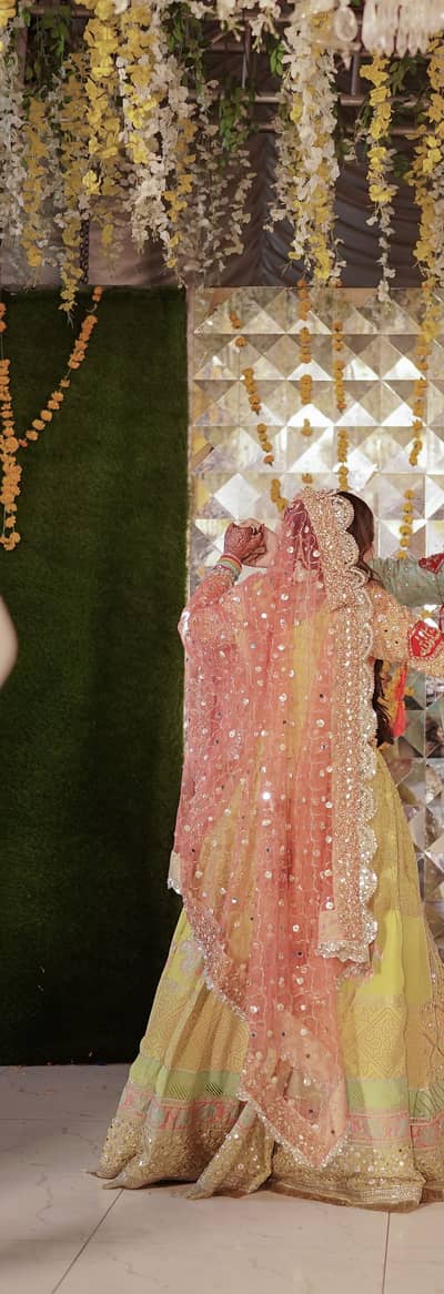 Elegant Mehndi Dress for Sale (Worn Once)