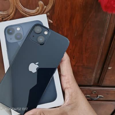 I PHONE 13 WaterPack Air Tight 100%with Box  BatteryH 88% No BoostAble