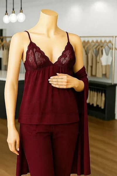 gersey silk nightwear