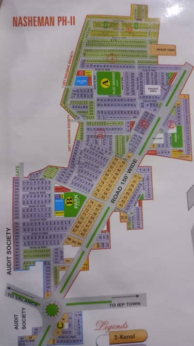 1 Kanal Plot For Sale Prime Location With All Facilities