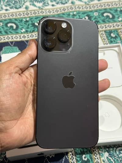iPhone 14 Pro Max 256GB Black | PTA Approved | Mint Condition