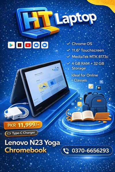 Lenovo Yoga N23 Touch 360 | 4GB RAM | Good Condition
