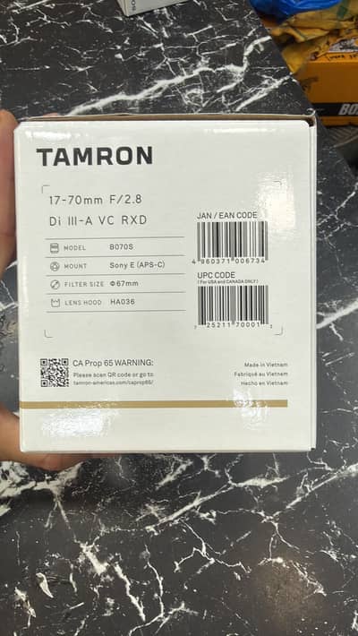 Tamron Camera Lens