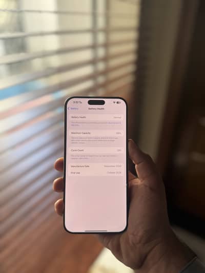 Apple IPhone 16 Pro Max Non PTA 256Gb