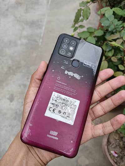 infinix hot 10 complete box