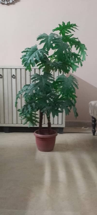 Plastic tree for decoration