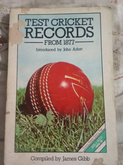 Cricket record book