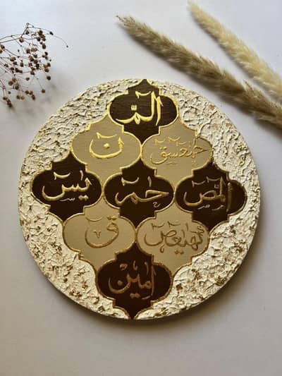 Premium Islamic Wall Art | Handmade Calligraphy Frame