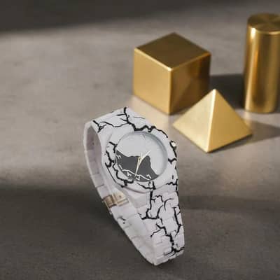 man's Dual-colour imported and a long watch with chain