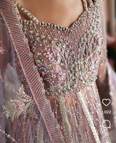 Mushq Lehanga, frock & Dopatta (Stitched)