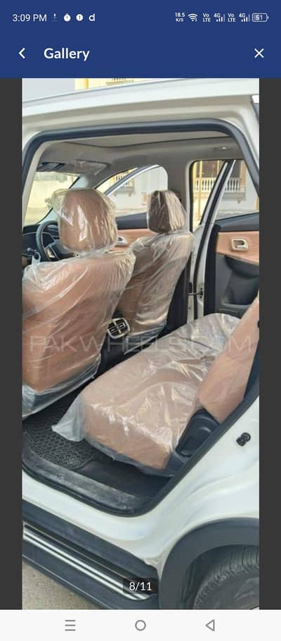 oshan x7 future sense seven seater Dec 2024 registerd