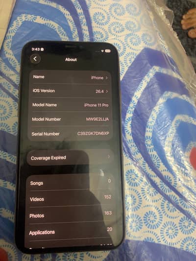 Iphone 11 pro 64gb jv