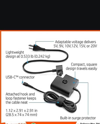 Original Dell and HP  charger available