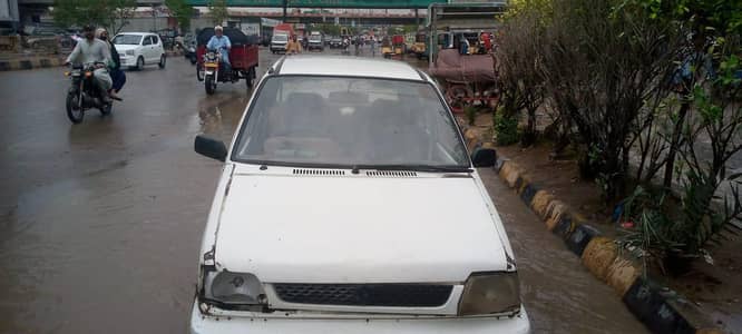 Suzuki Mehran VX 1989 White LPG Install