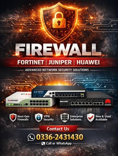 Fortinet | Juniper | Huawei Firewalls for Sale | Network Security