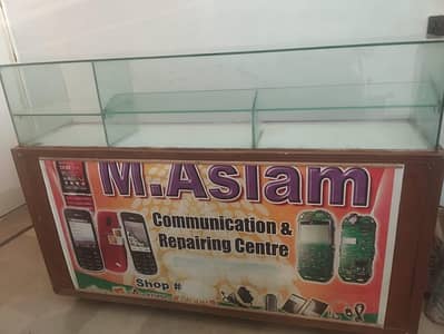 mobile shop counter