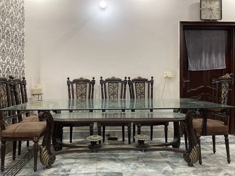 CHINIOTI BED AND DINING TABLE 3