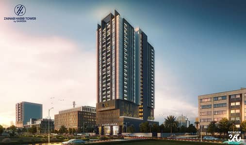 FLAT AVAILABLE FOR BOOKING IN UNDER CONSTRUCTION PROJECT ZAINAB HABIB TOWER BY SAWERA