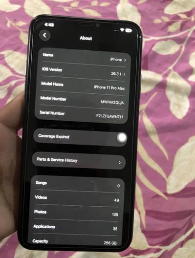 I phone 11 pro max | non PTA | 256 gb