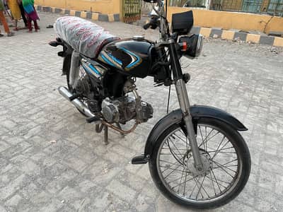 union Star bike 70cc used good condition