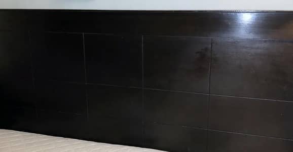 King size double bed with mattress for sale