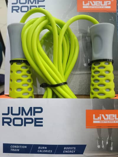 Jump Rope    color green and red
