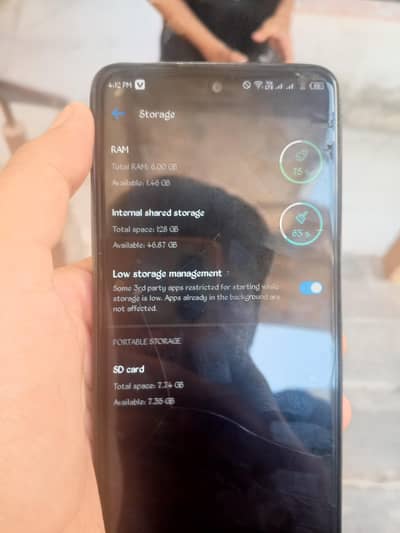 Tecno pova 2 with box and charger