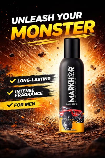 MARKHOR BODY SPRAY LONG LASTING