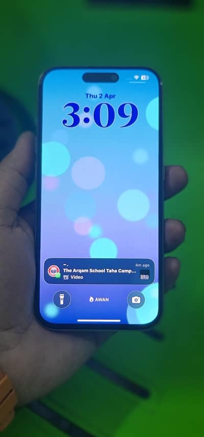 Iphone 15 pro 256GB with free 7 cases