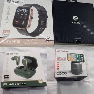 Ignite Smartwatch , Flair Earbuds & Mini Bluetooth Speaker
