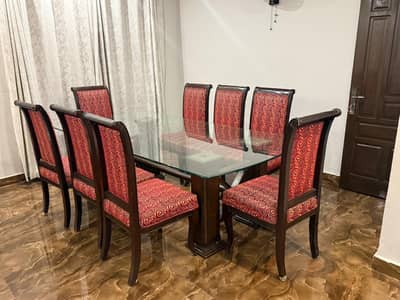 Dining table with chairs