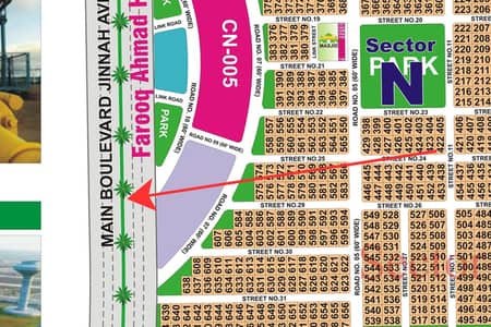 1 Kanal Corner Plot for Sale – DHA Bahawalpur (Sector N)