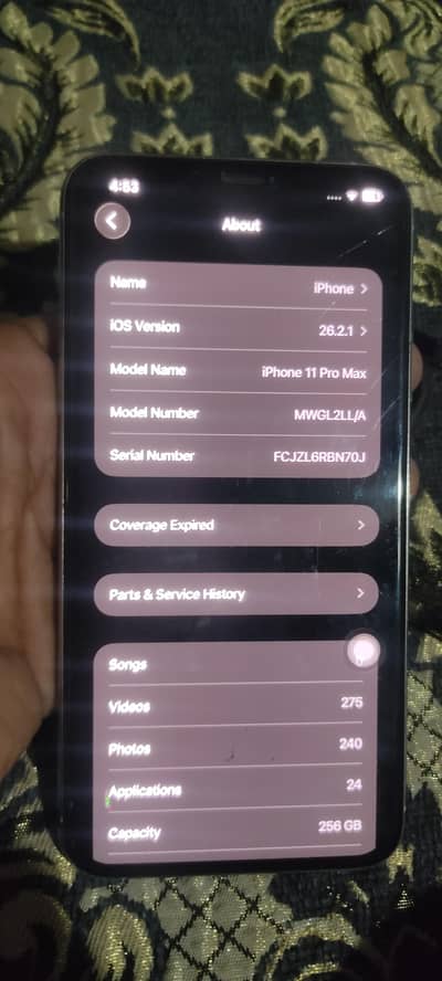 11 pro max white For sale Must Read Description