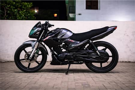 YBR 125 modified for sale