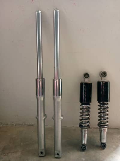 Front and rear jumps Unique 70cc