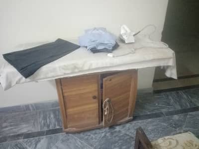 TV  Table and Iron Stand
