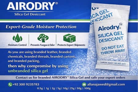 Silica Gel beads pouches,  moisture control. desiccant