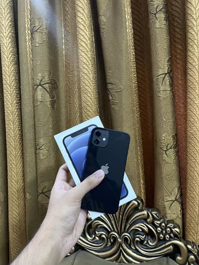 Iphone 12 Dual physical PTA aproved 64 gb chance wala