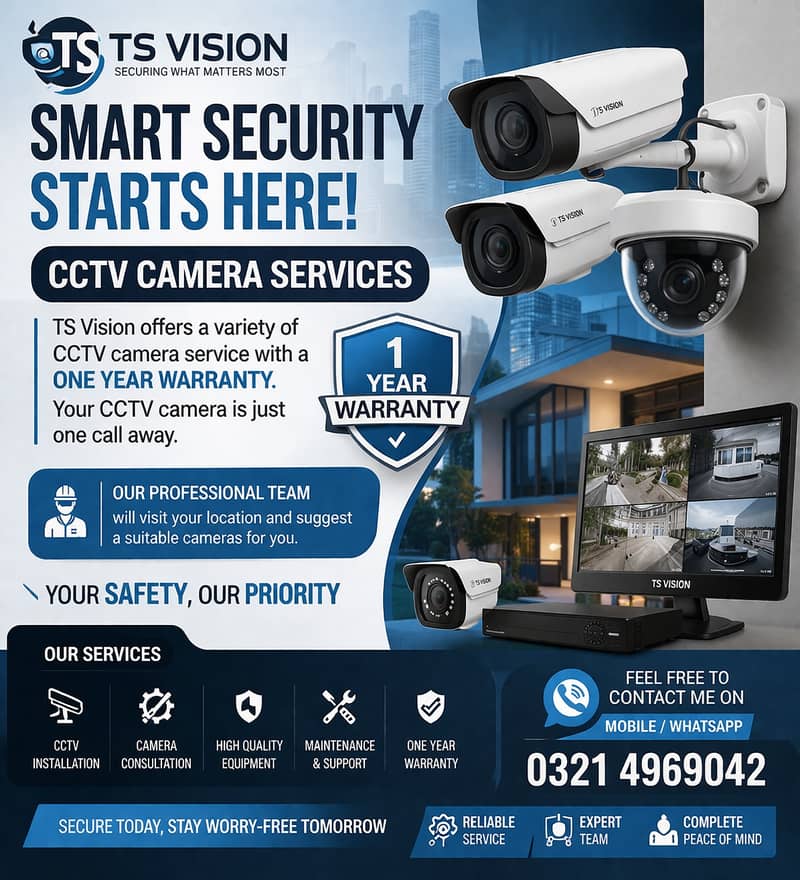 Camera installation Services |Camera solution / CCTV Security Solution 0