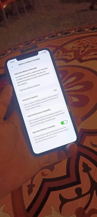 iphone 11pro max 256gb factory unlocked face I'd fail