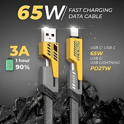 Fast Charging Cable/ Data Cable 4in1 For Sale