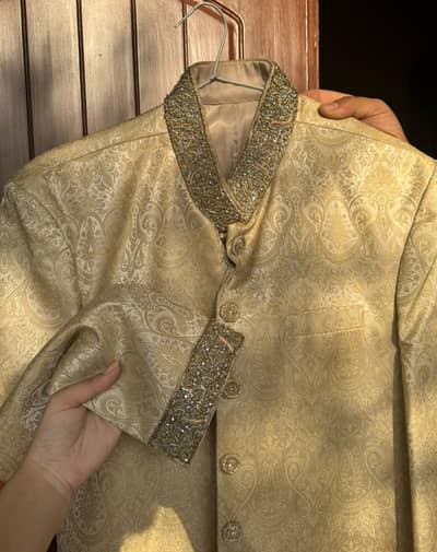 Grooms Sherwani with Kula
