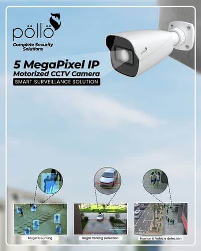 Advanced 5MP IP Motorized CCTV Camera – Smart Surveillance Solution