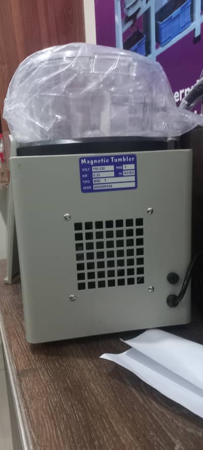 gold polishing magnetic tumbler