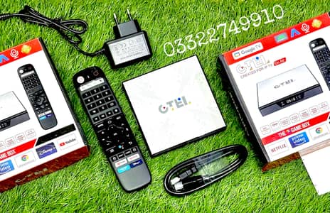 GTEL android Tv box ( 8Gb ram 128Gb memory, voice remote 4K new model