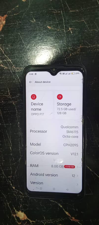 Oppo F17 (Box Available) – 10K Final Price